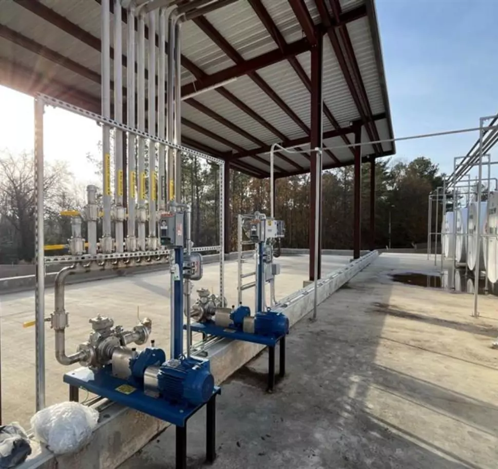 Chemical Transfer System Install