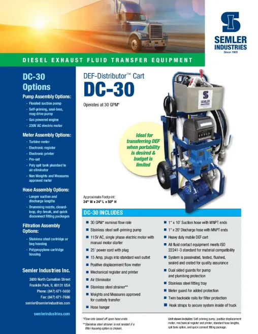 DC 30 Datasheet