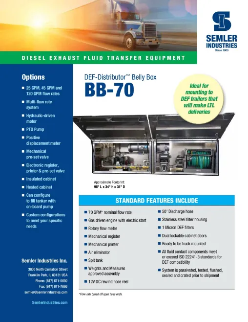 DEF Belly Box Datasheet