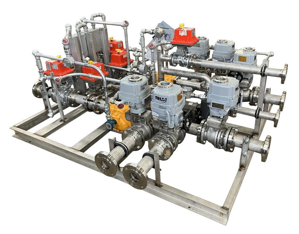 bulk bio blend skid
